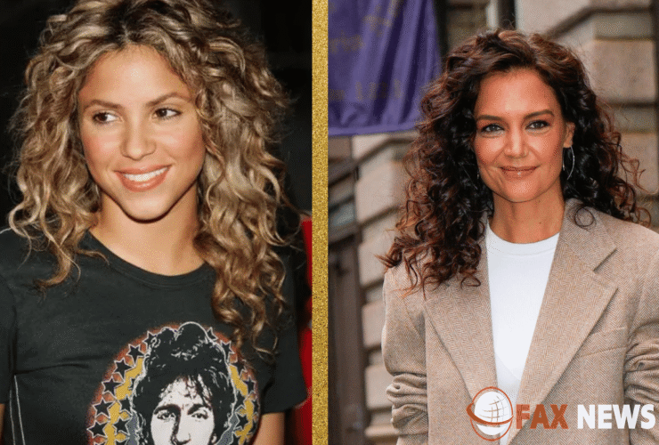 Schauspielerin mit Locken