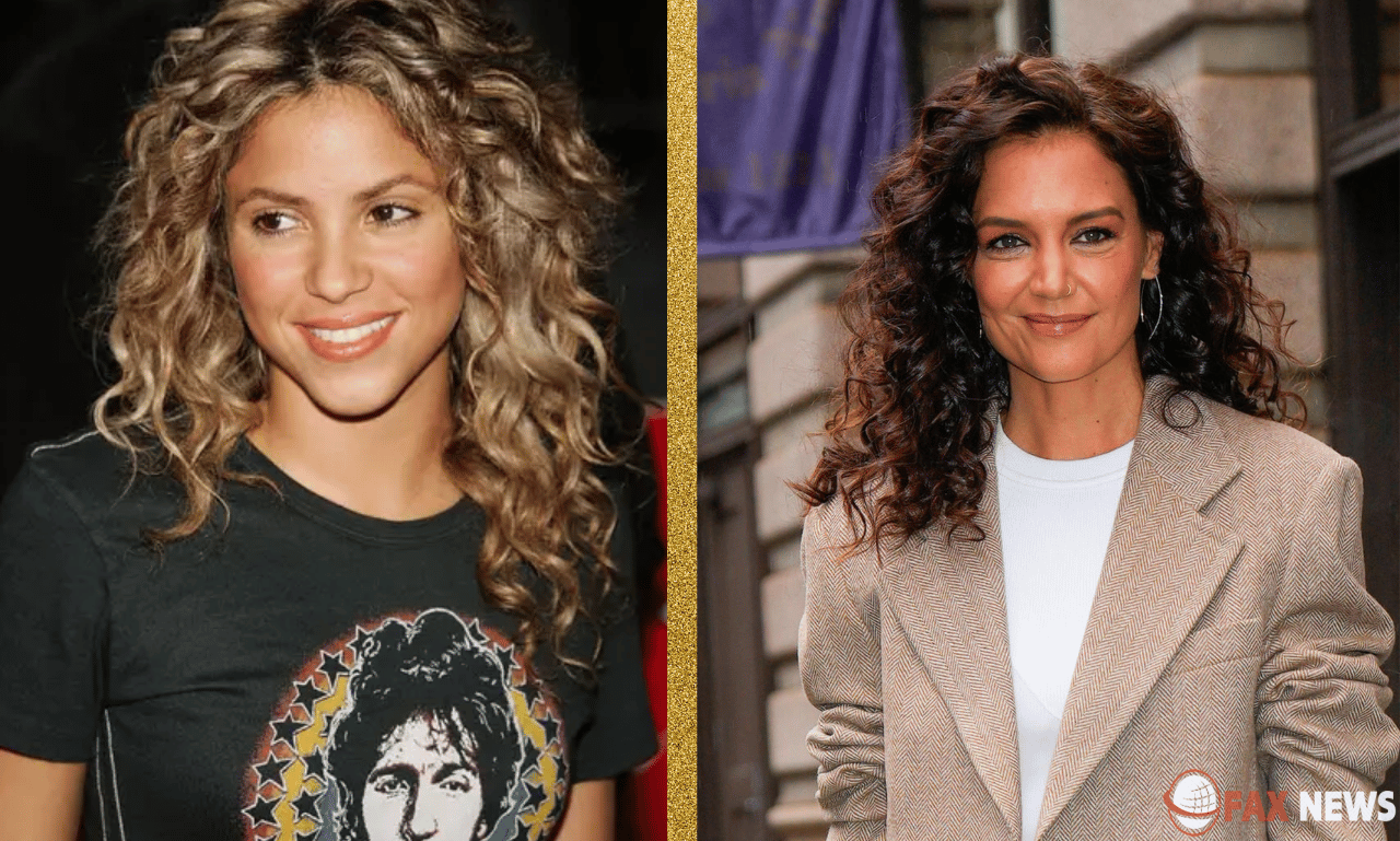 Schauspielerin mit Locken